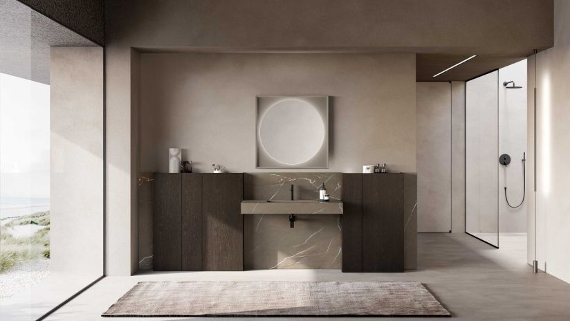 Mobili da Bagno con taglio a 45&deg; - foto 1